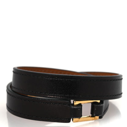 Hermes Box Rivale Double Tour Bracelet M Black 3 of 9