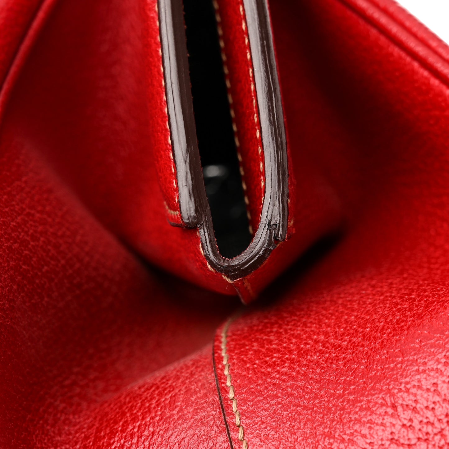 Large Frame Satchel Red