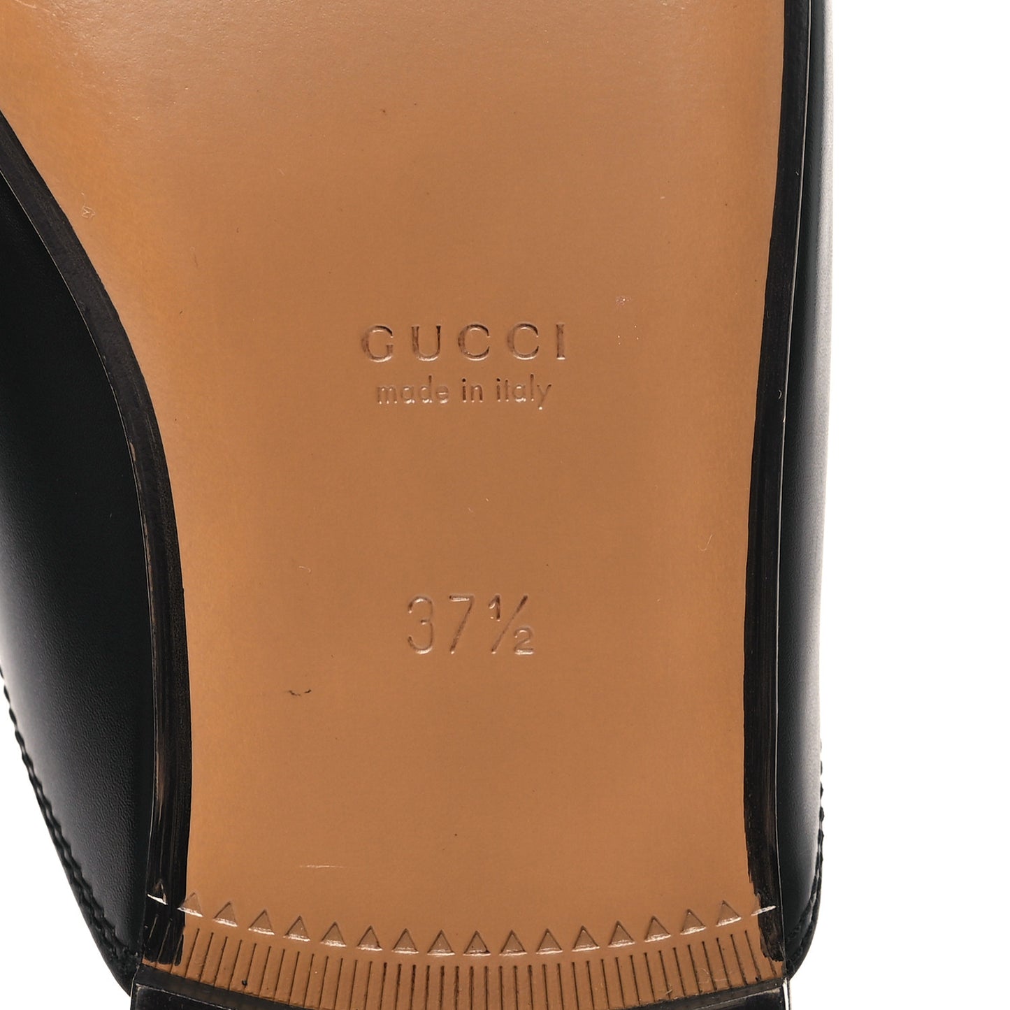 Calfskin Womens Princetown Slippers 37.5 Black