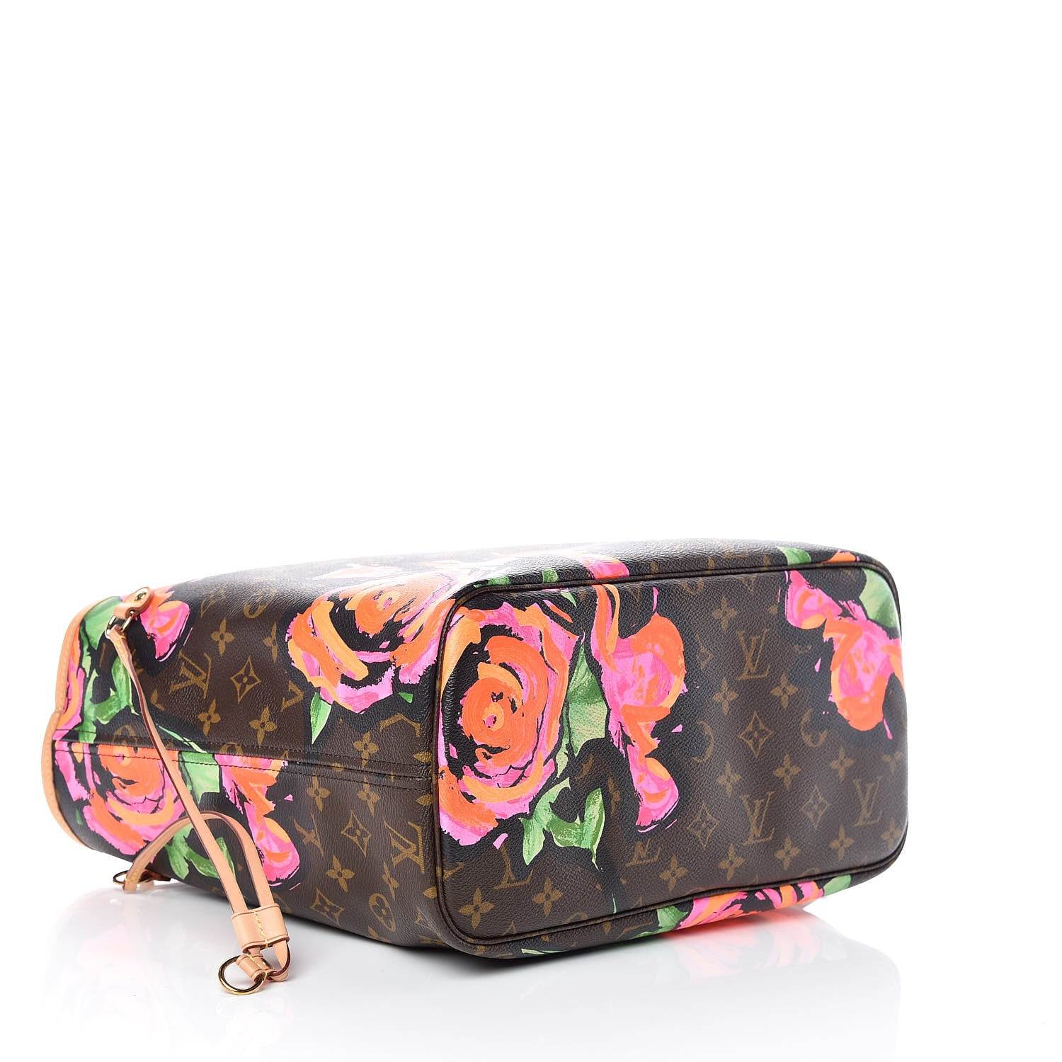 Louis Vuitton Monogram Roses Neverfull MM 4 of 9