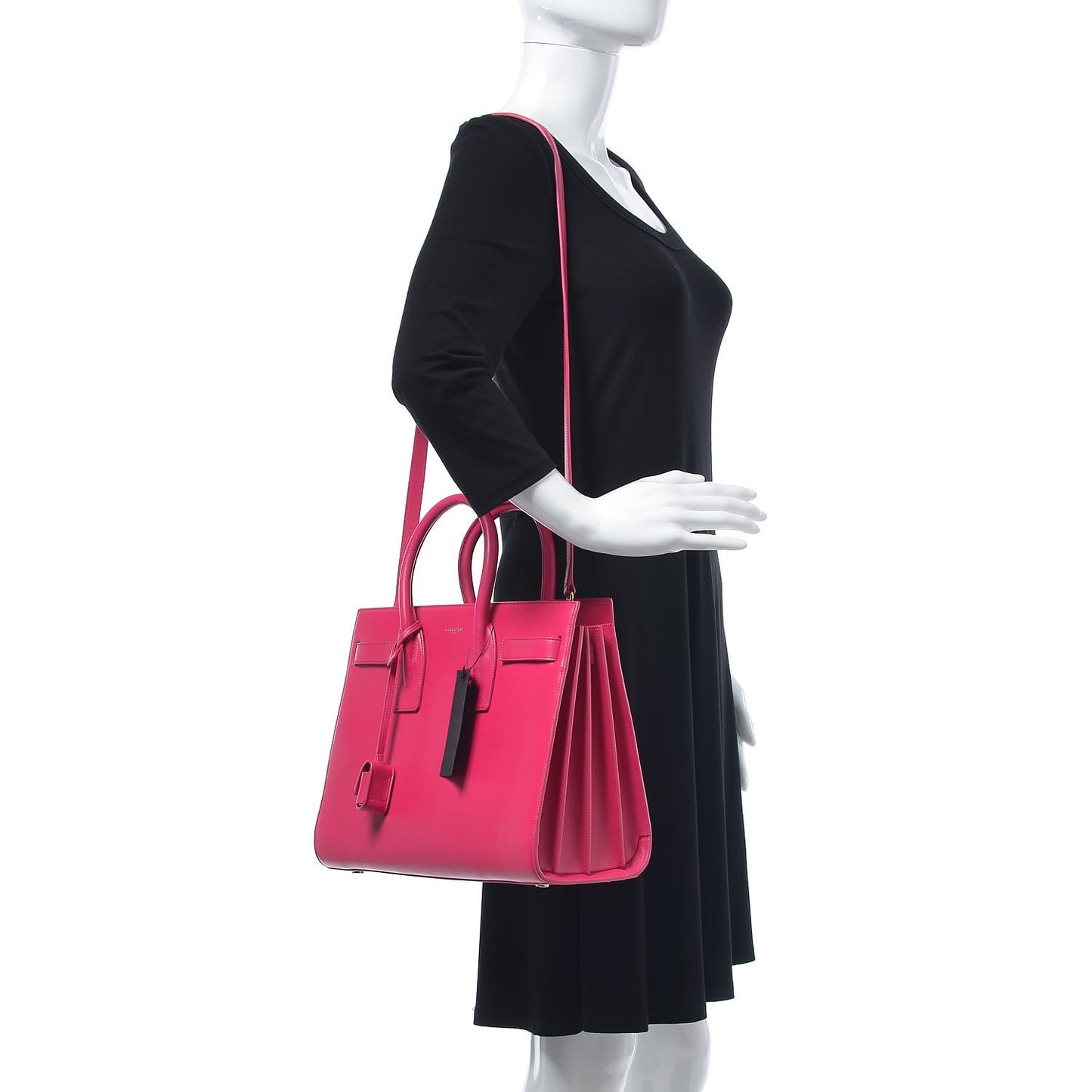 Calfskin Small Sac De Jour Bubblegum