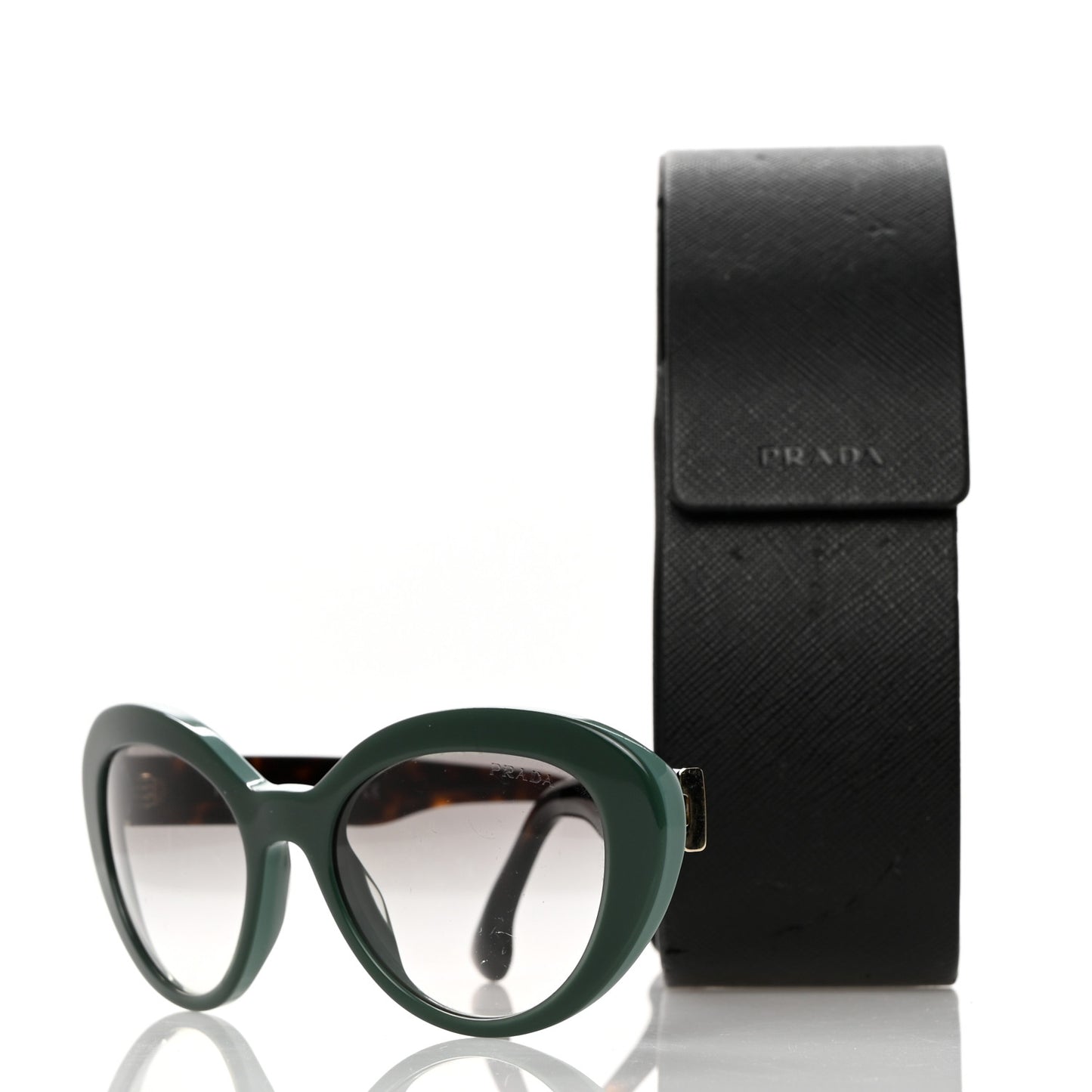 Acetate Sunglasses SPR 15Q Green