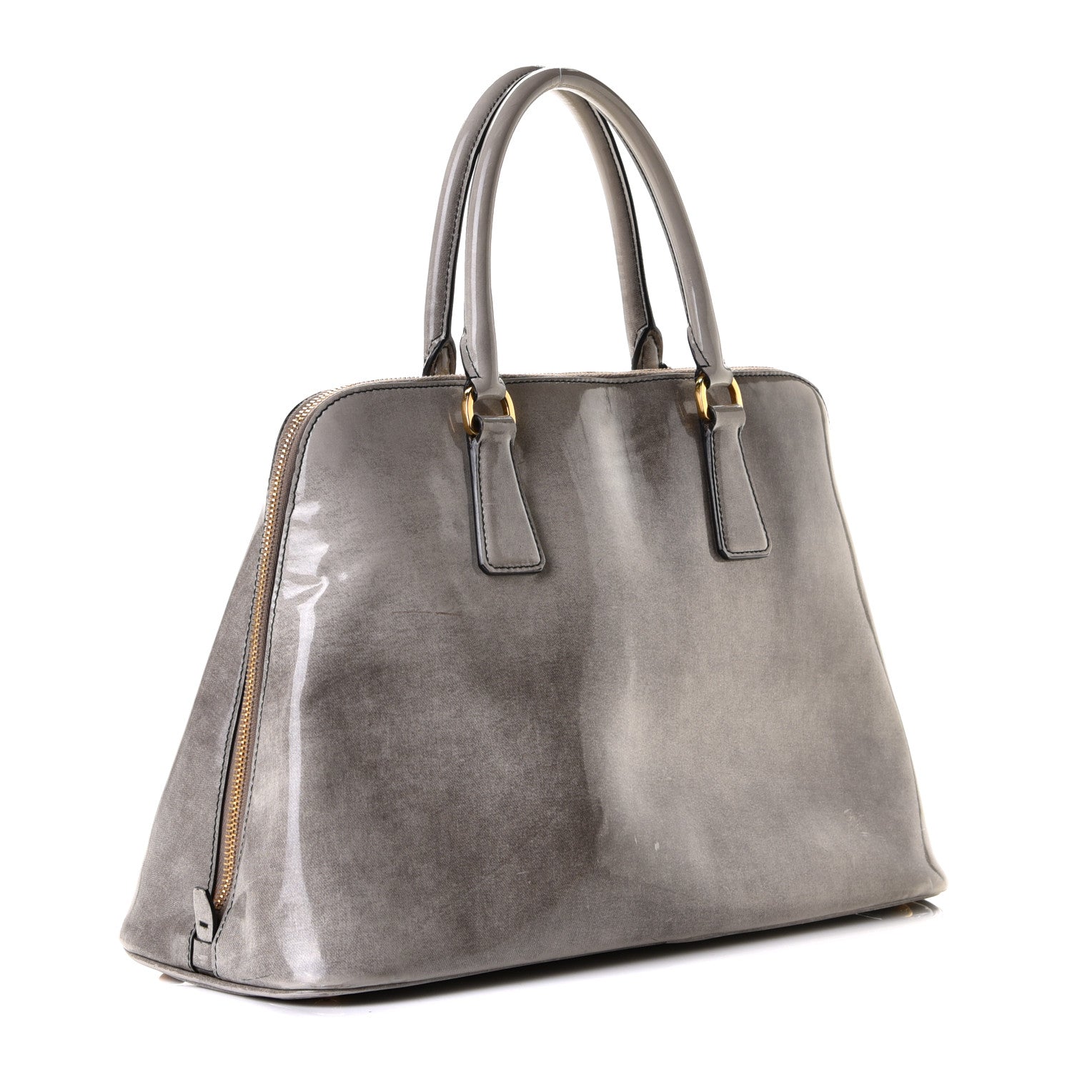 Prada Spazzolato Promenade Tote Quarzo Fume 7 of 11