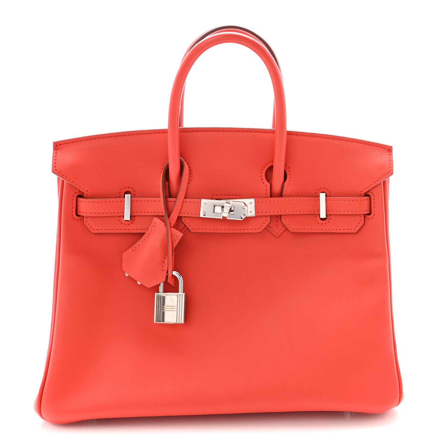 Hermes Swift Birkin 25 Rouge Tomate 1 of 10