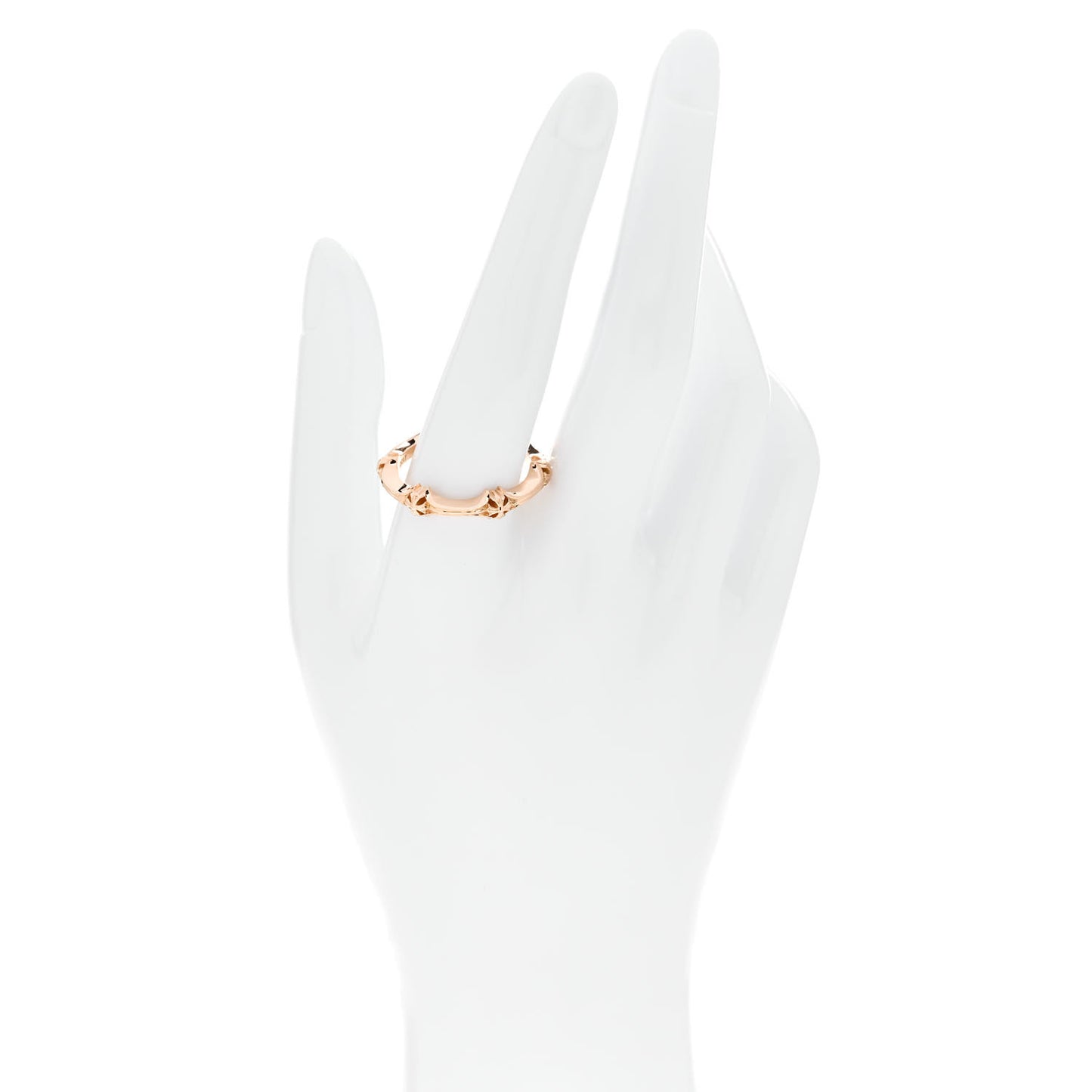 22K Yellow Gold Plus Cross and Bone Ring 65 11