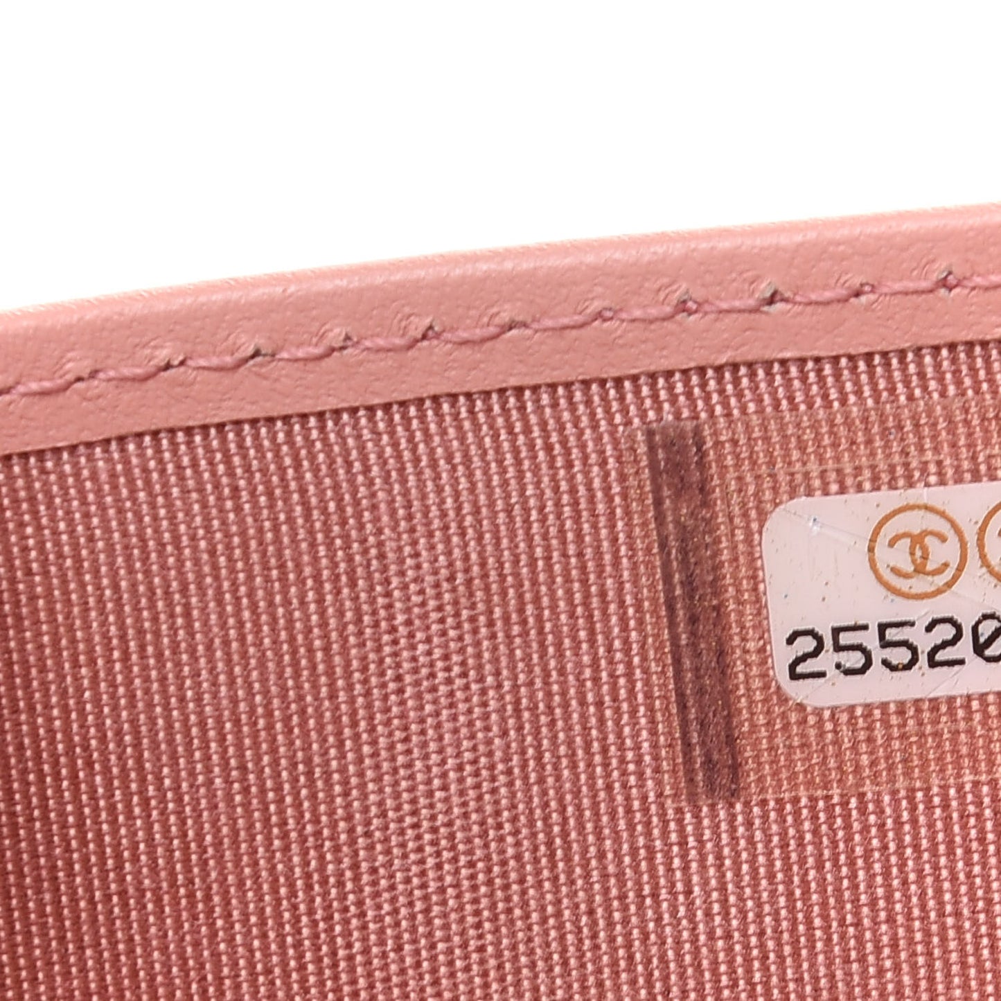 Caviar Quilted Boy Compact Wallet Pink