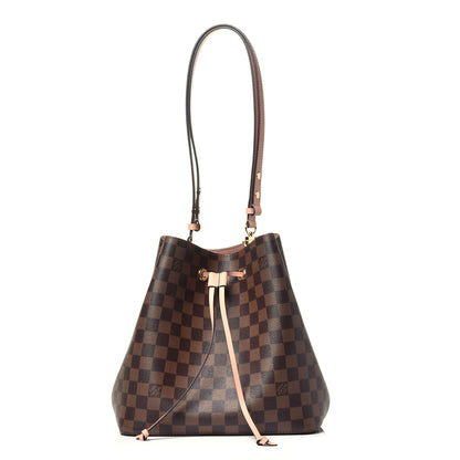 Louis Vuitton Damier Ebene Neonoe MM Venus Pink 1 of 11