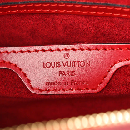 Louis Vuitton Epi Soufflot Castillan Red 6 of 10