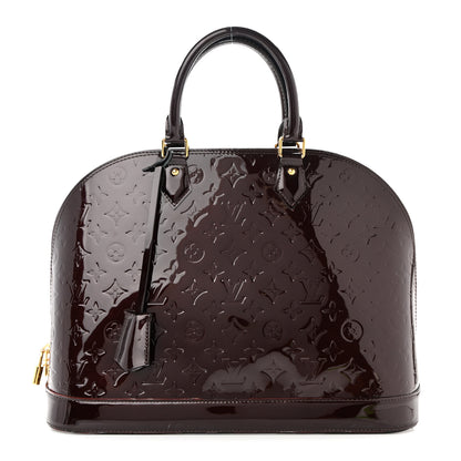 Louis Vuitton Vernis Alma GM Amarante 1 of 17
