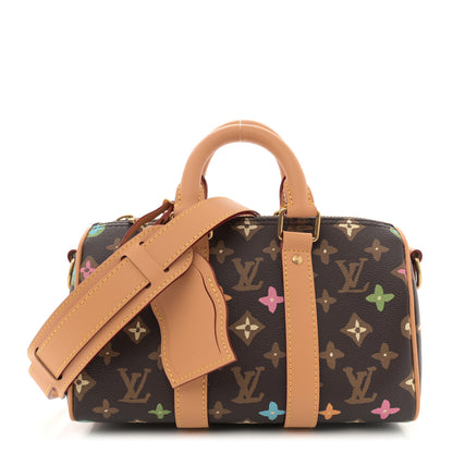 Louis Vuitton Monogram Craggy Keepall Bandouliere 25 Chocolate 1 of 10