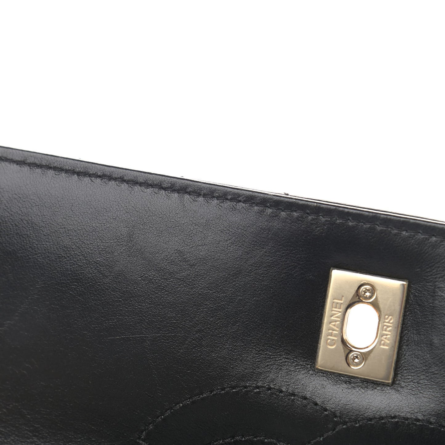 Lambskin Chevron Quilted Small Trendy CC Dual Handle Flap Bag Black