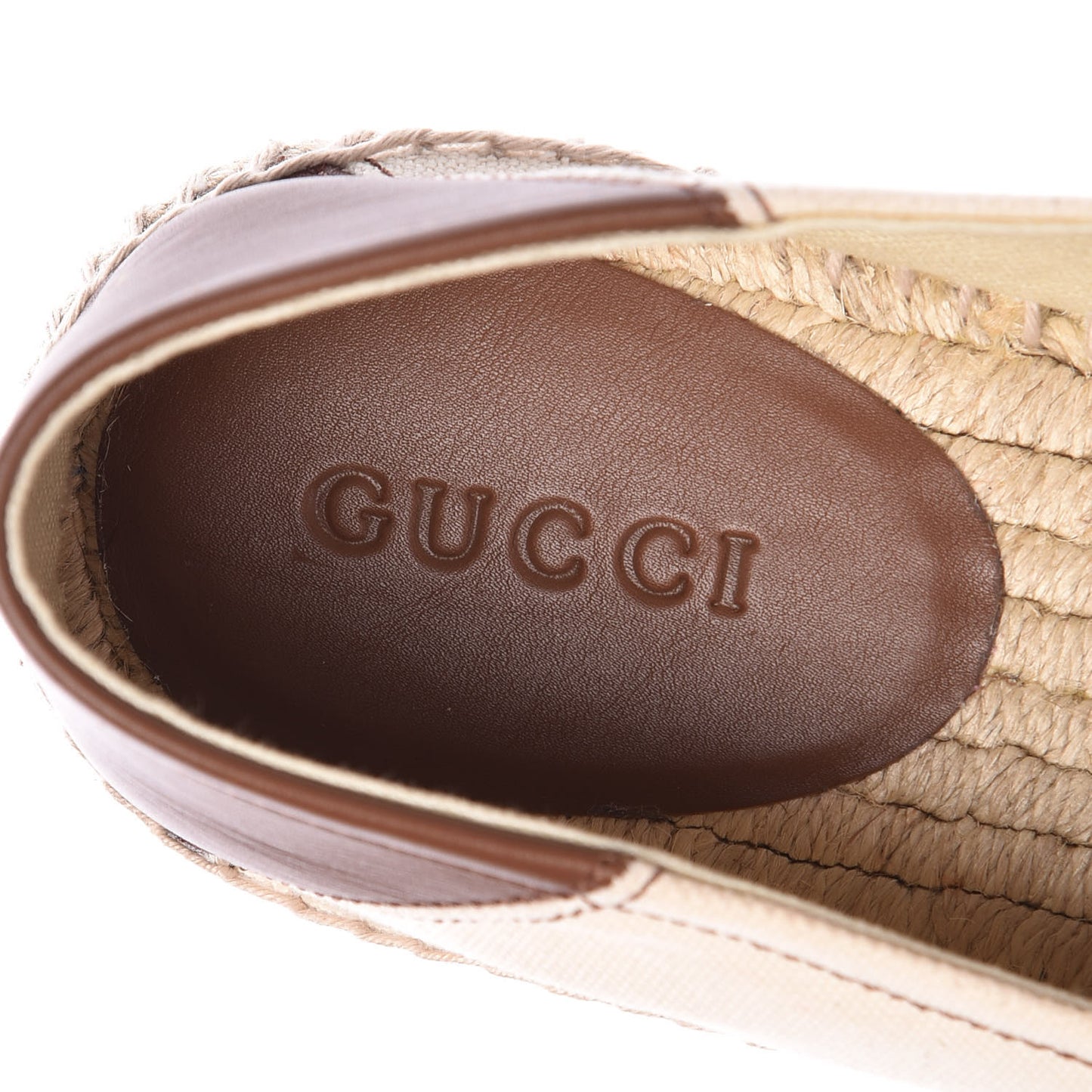 Canvas Miro Soft Calfskin Logo Mens Espadrilles 6 Greggio Cuir