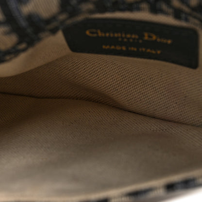 Christian Dior Oblique Saddle Belt Pouch Blue 4 of 8