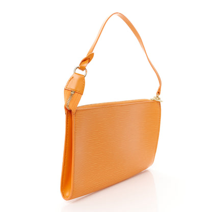 Louis Vuitton Epi Pochette Accessories 21 Mandarin 3 of 11
