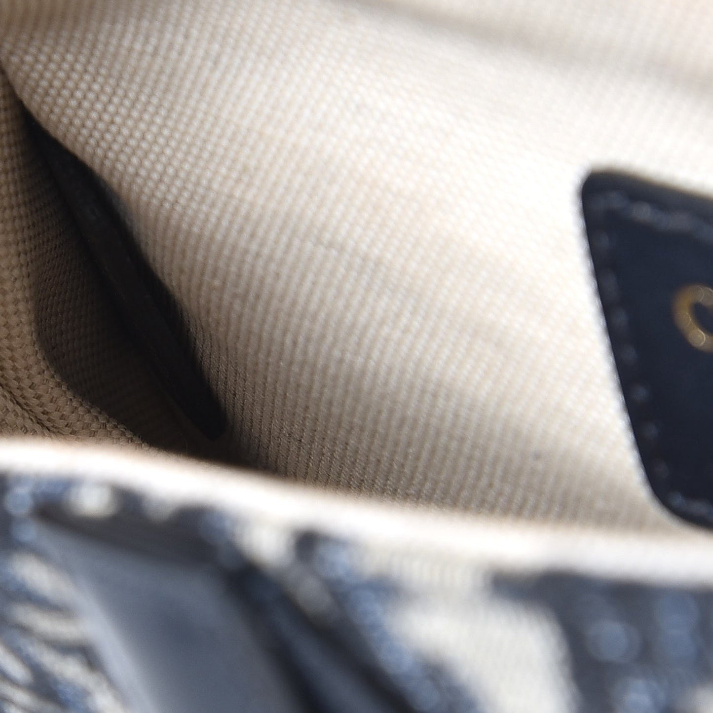 Oblique Mini Saddle Bag Blue