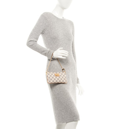 Louis Vuitton Damier Azur Pochette Milla MM 2 of 7