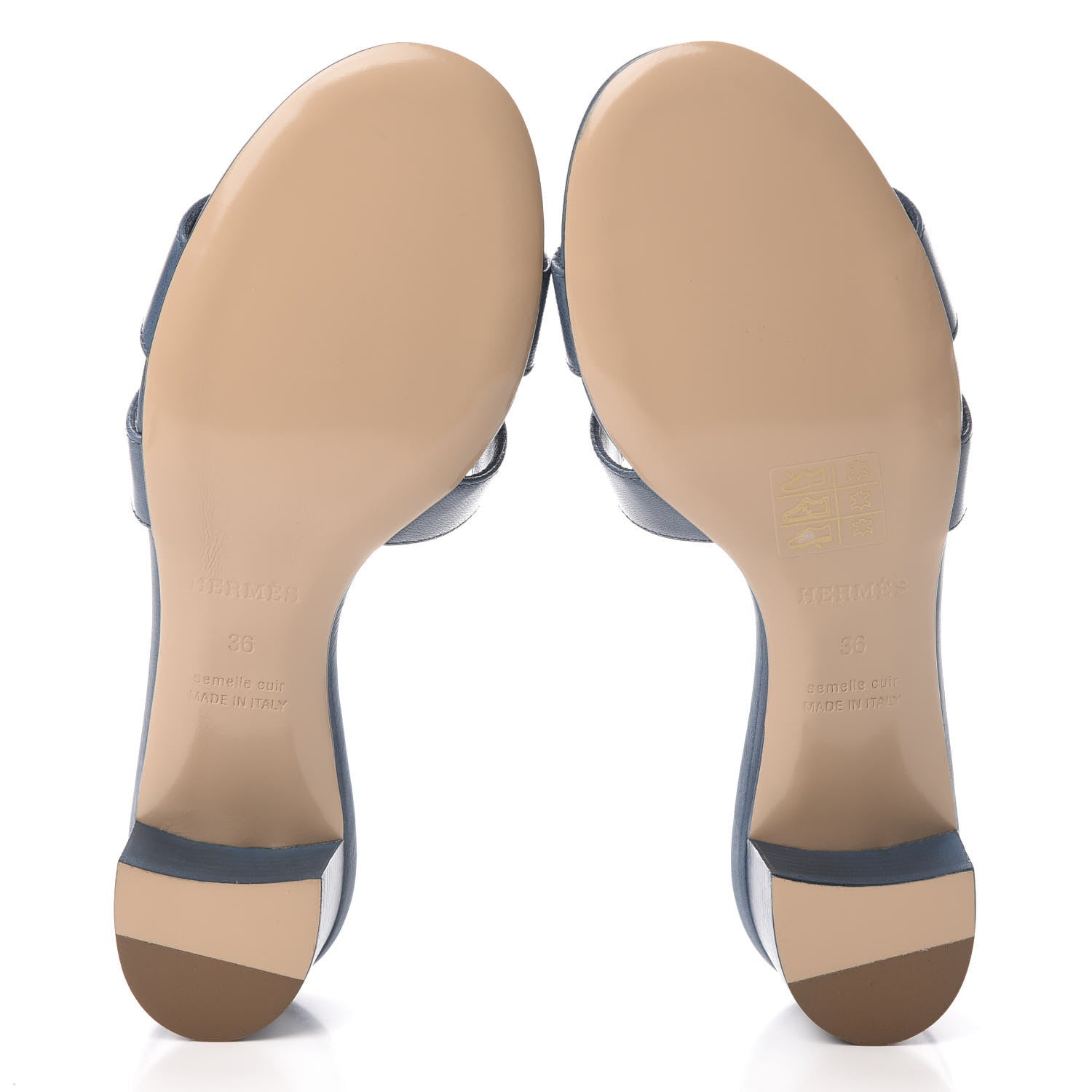 Hermes Calfskin Oasis Sandals 36 5 of 8
