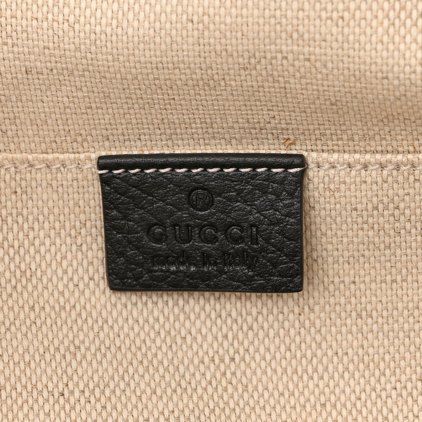 Pebbled Calfskin Soho Chain Backpack Black
