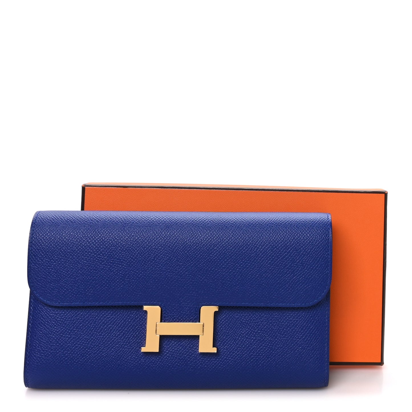 Epsom Constance Long Wallet Bleu Electrique