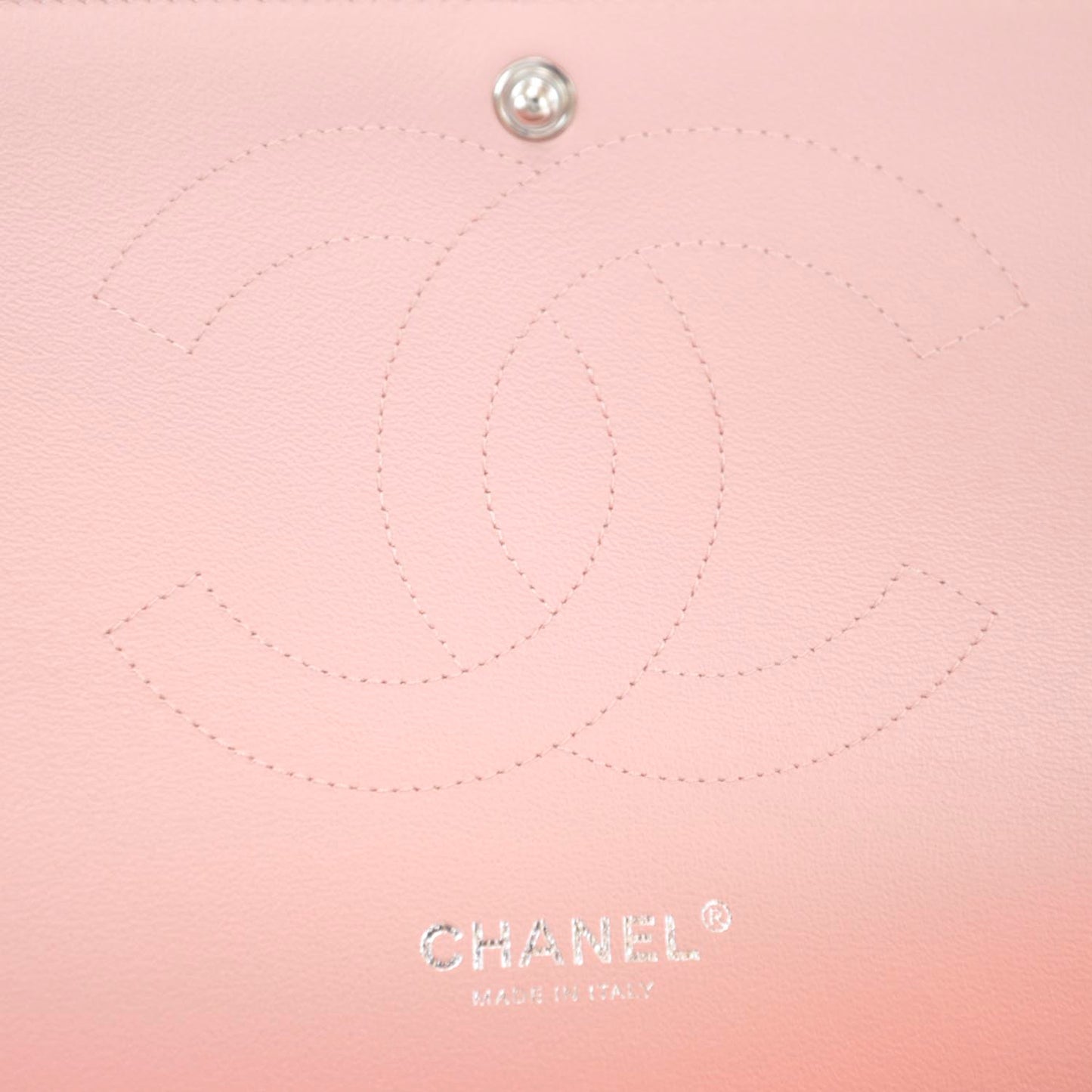 Patent Jumbo Double Flap Pink