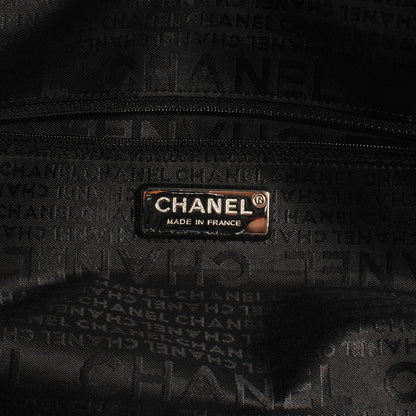 Chanel Distressed Lambskin Lady Braid Flap Tote Black 8 of 8