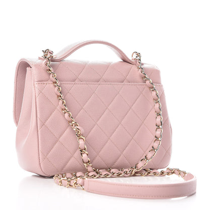 Chanel Caviar Quilted Medium Business Affinity Flap Light Pink 3 of 8