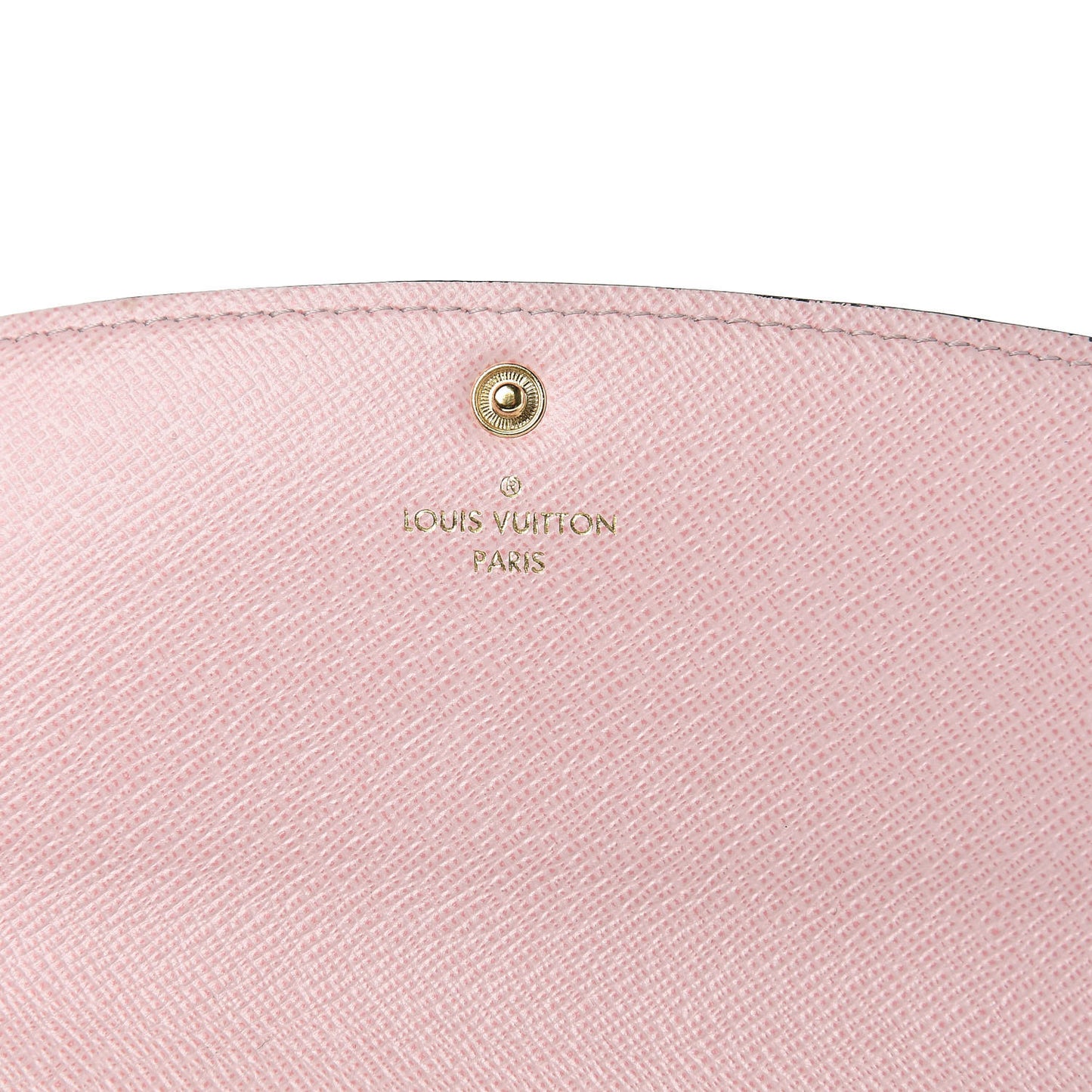 Monogram Emilie Wallet Rose Ballerine