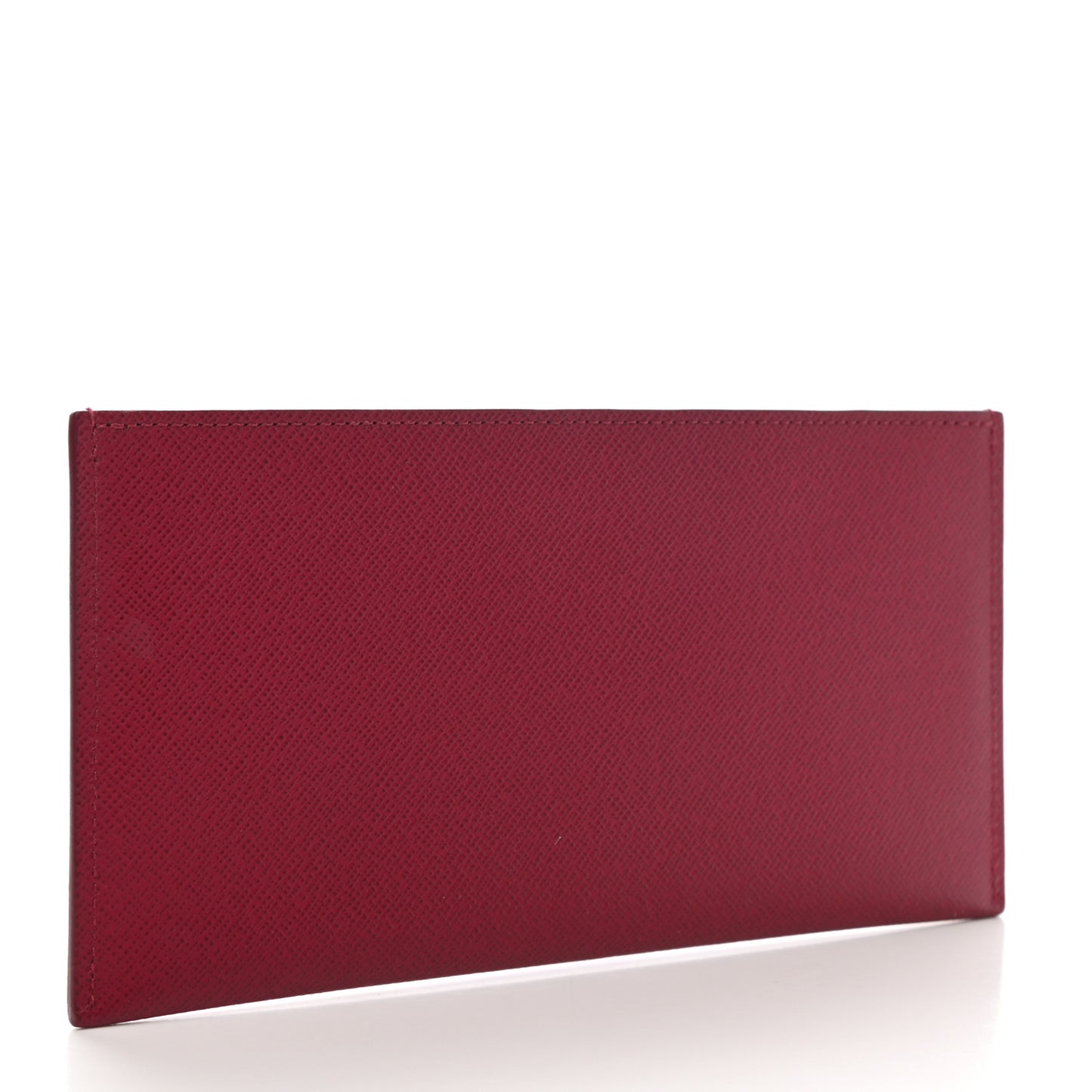 Calfskin Felicie Card Holder Insert Fuchsia