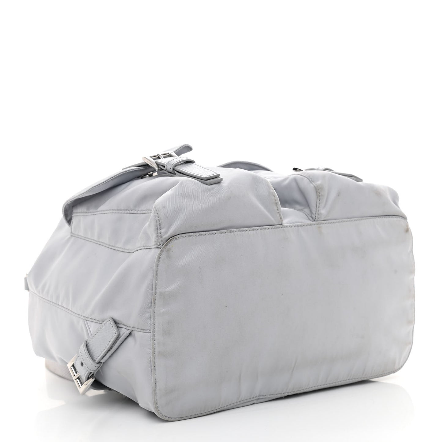 Tessuto Nylon Vela Small Backpack Light Grey