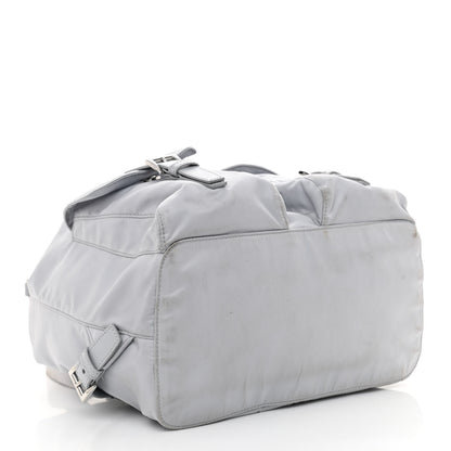 Prada Tessuto Nylon Vela Small Backpack Light Grey 5 of 13