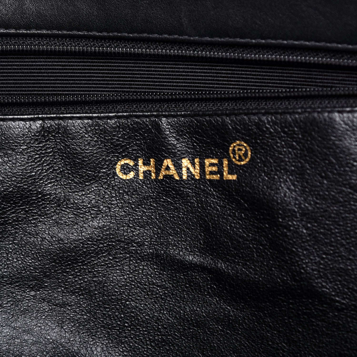 Chanel Lambskin CC Tote Black 6 of 10