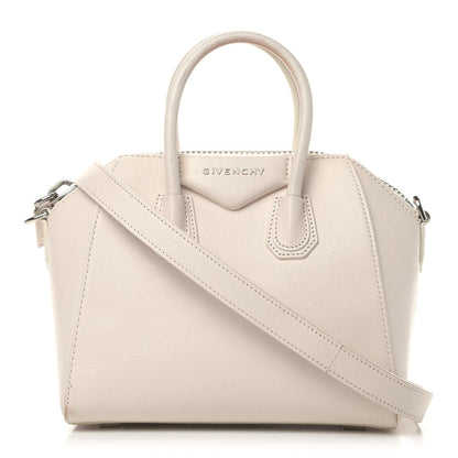 Givenchy Sugar Goatskin Mini Antigona White 1 of 11