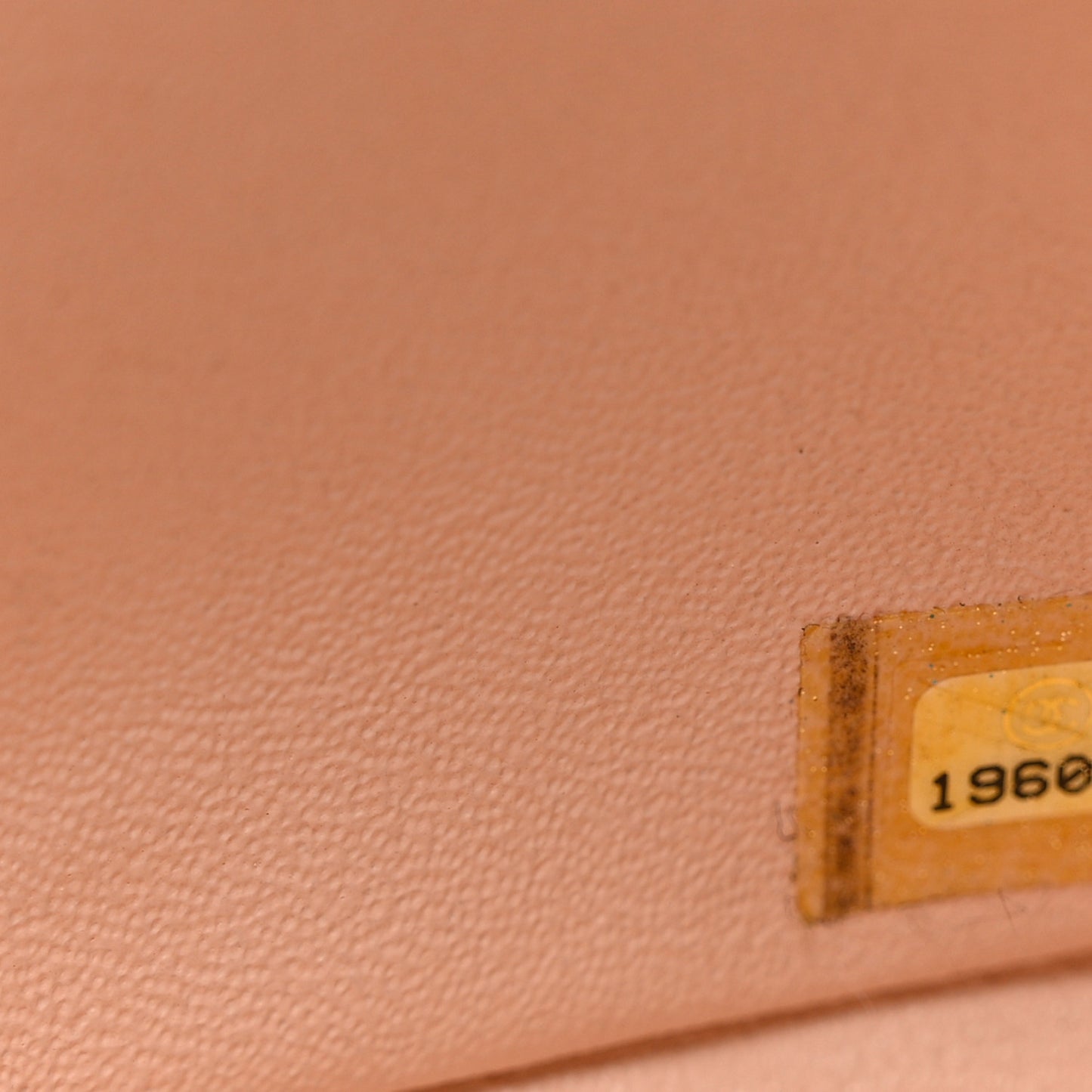 Caviar Quilted Mini Rectangular Flap Light Beige