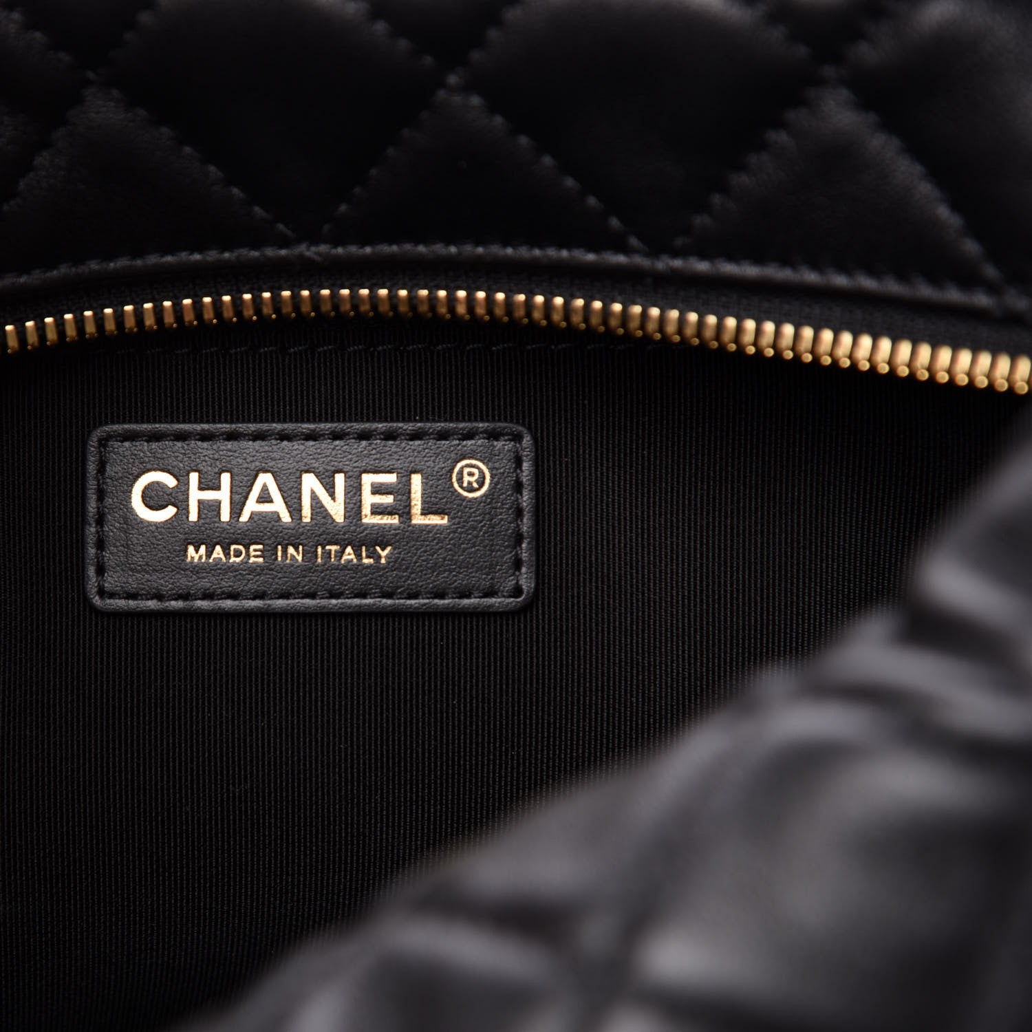 Chanel Lambskin Quilted Large Perfect Meeting Hobo Black 6 of 10