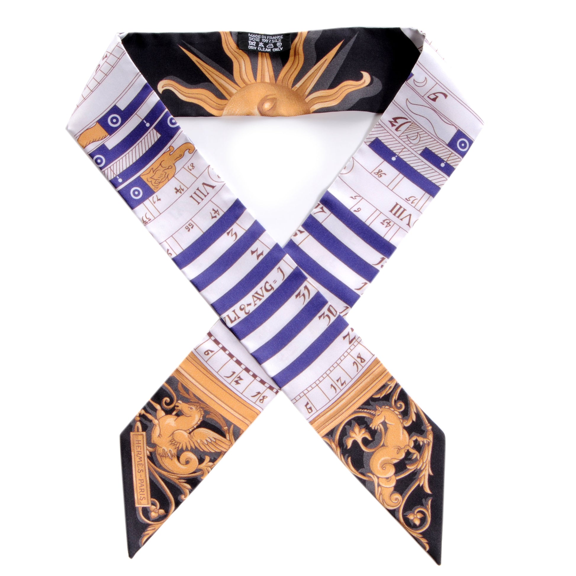 Hermes Silk Astrologie Twilly 1 of 5