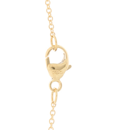 David Yurman 18K Yellow Gold Diamond Citrine 7mm Petite Chatelaine Pendant Necklace 4 of 5