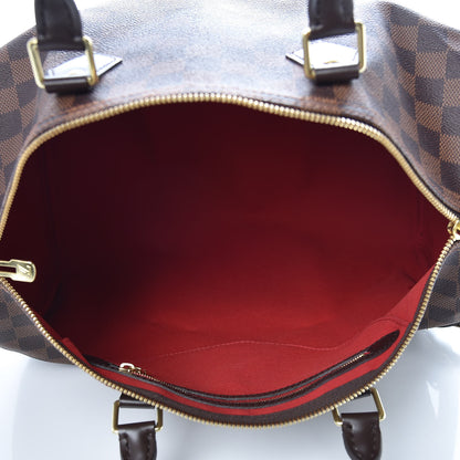 Louis Vuitton Damier Ebene Speedy Bandouliere 35 7 of 10