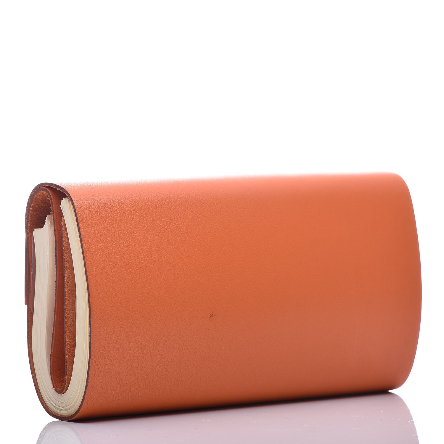 Hermes Swift Roll Notebook Orange 3 of 11