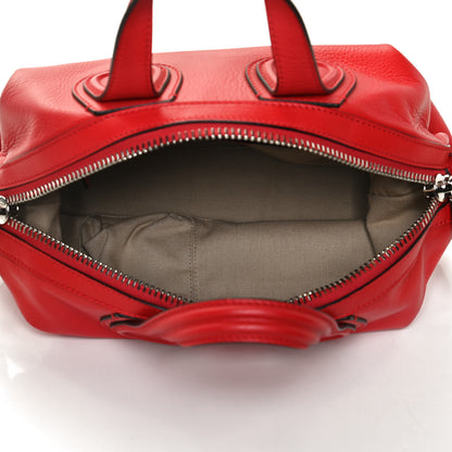 Givenchy Pebbled Calfskin Small Nightingale Red 5 of 12