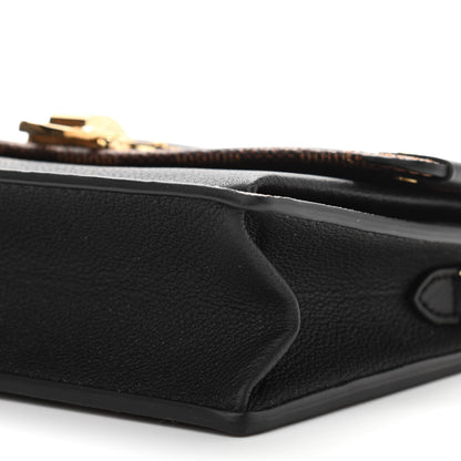 Louis Vuitton Damier Ebene Vavin Chain Wallet Black 9 of 10