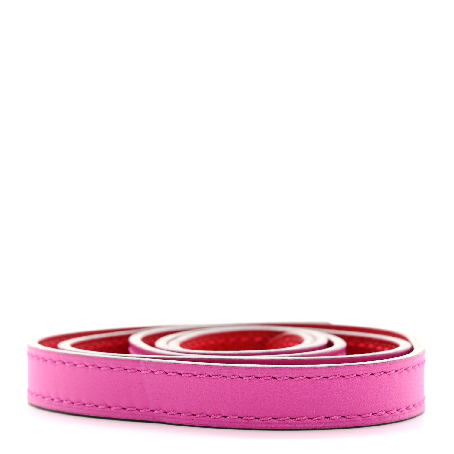 Hermes Swift Epsom 13mm Belt Strap 80 32 Magnolia Rouge Casaque 2 of 7