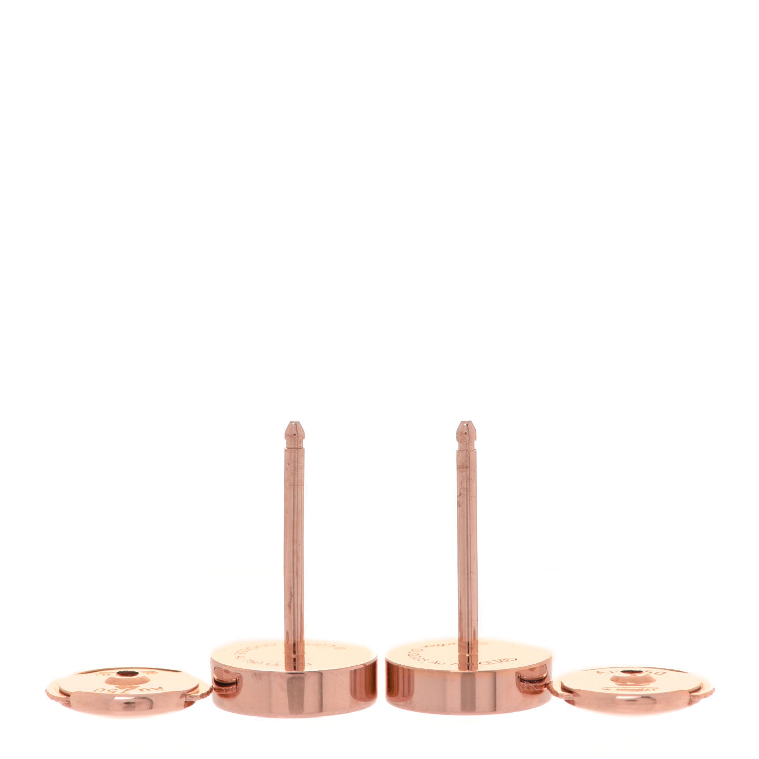 Cartier 18K Pink Gold LOVE Earrings 3 of 6
