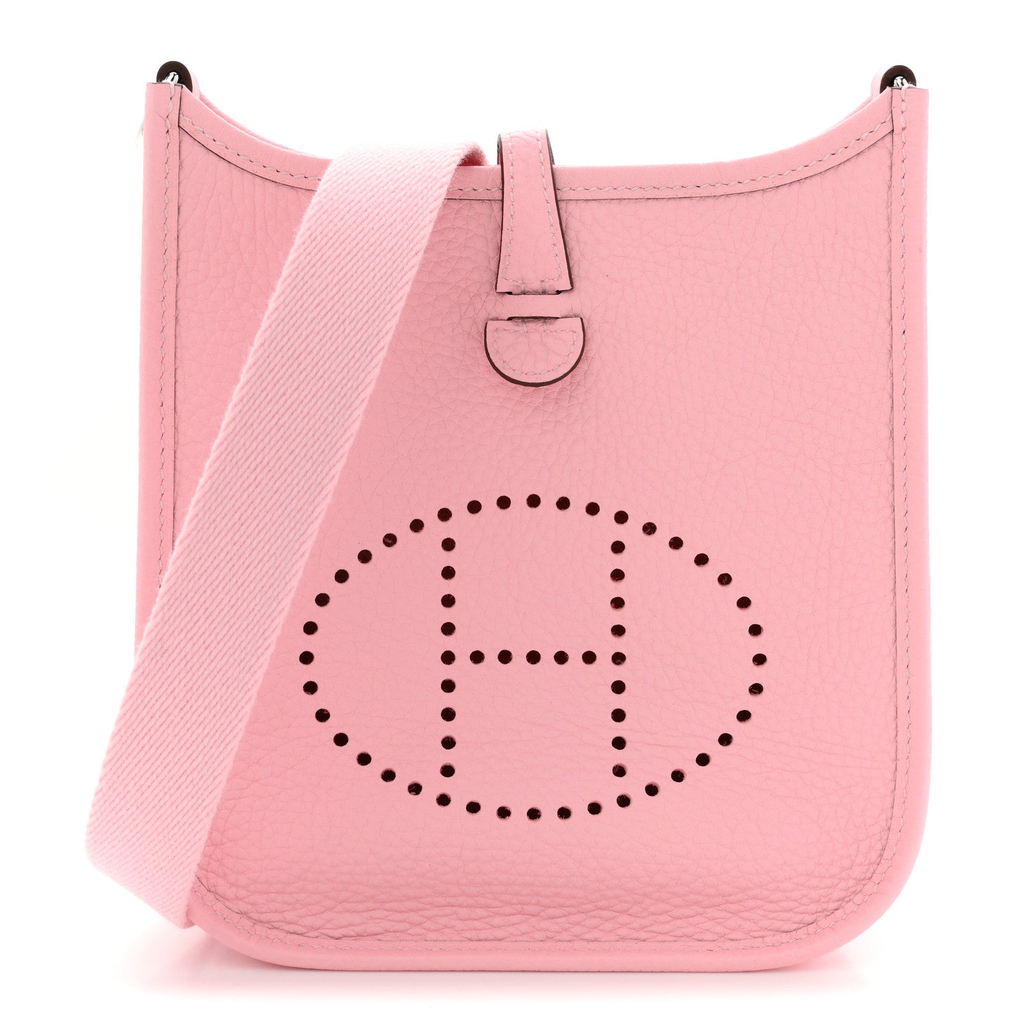 Hermes Taurillon Clemence Evelyne TPM Rose Sakura 1 of 11