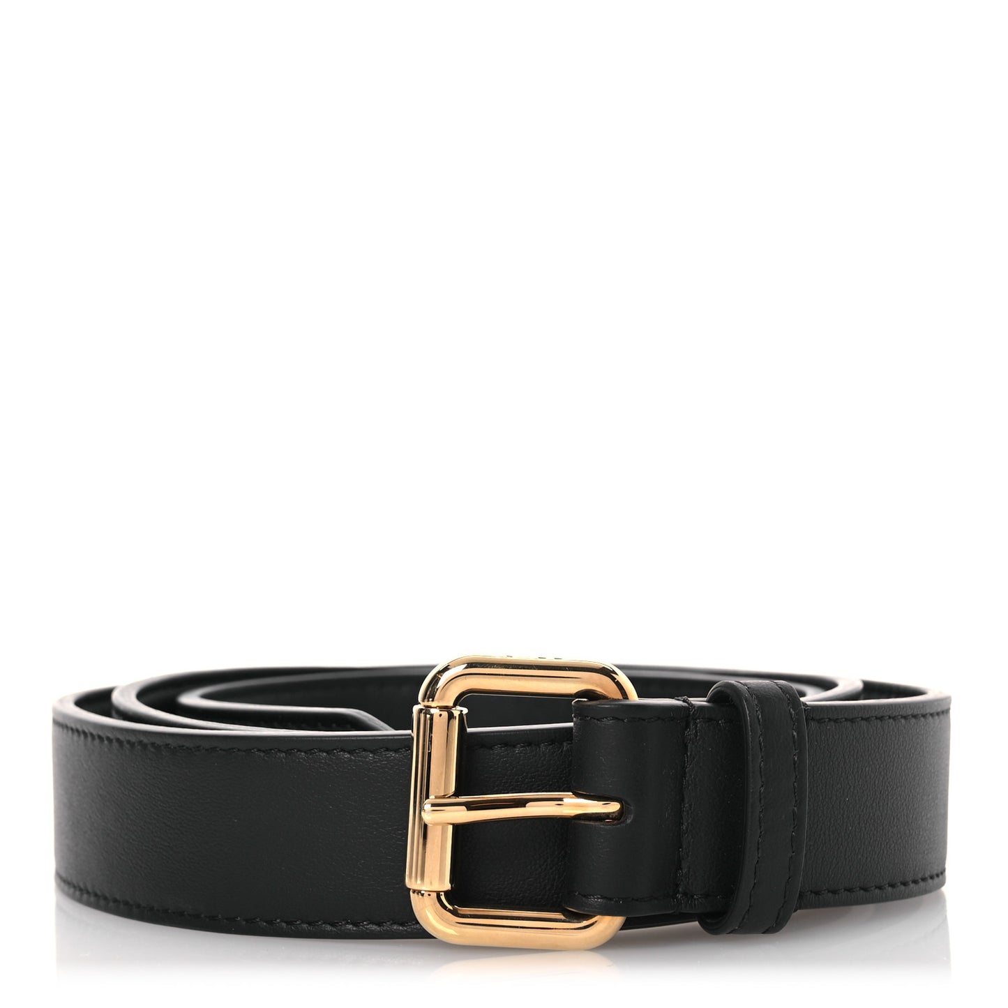 Vitello Grace Matte Multi Accessory Belt Black