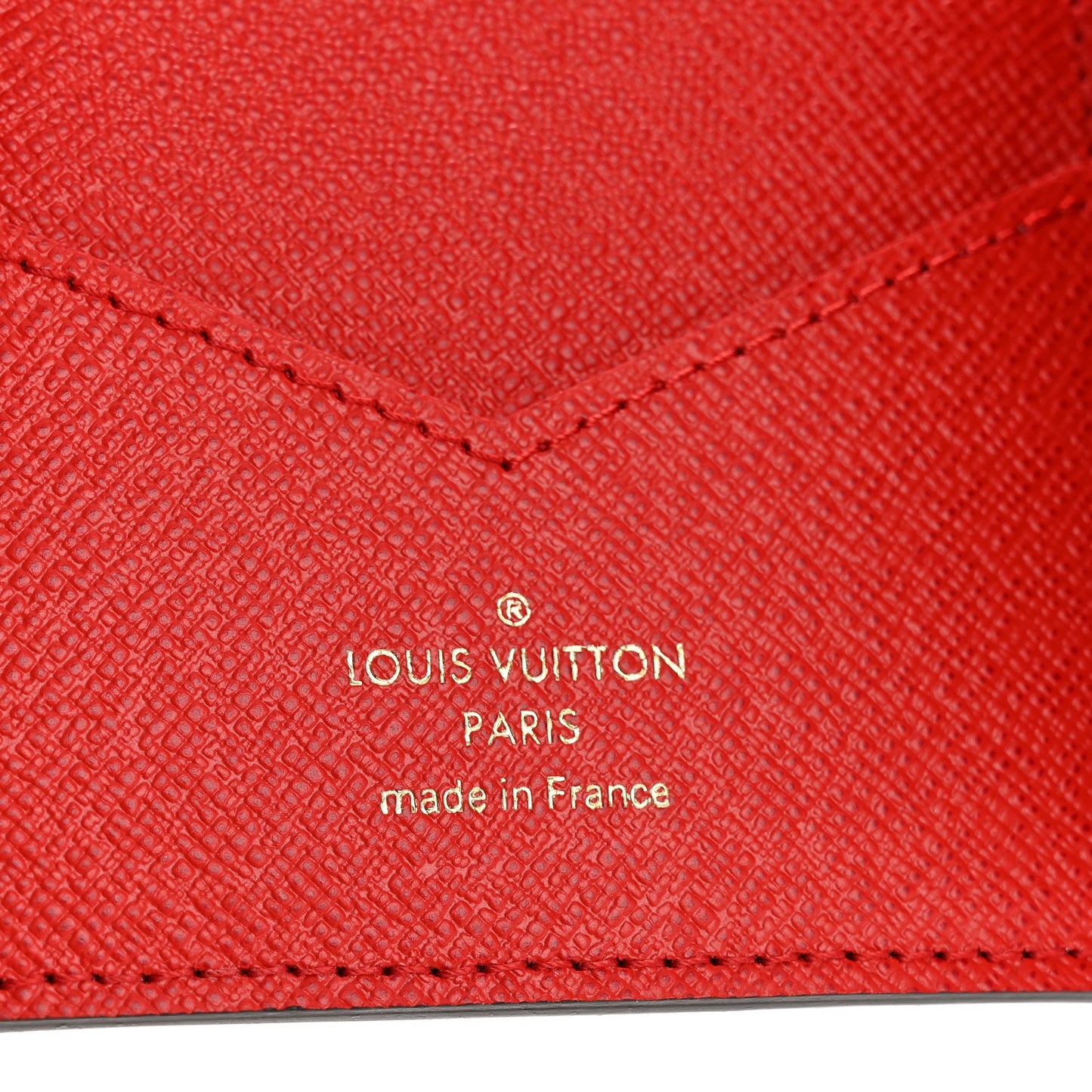 Monogram 2019 Christmas Animation Passport Cover Rouge