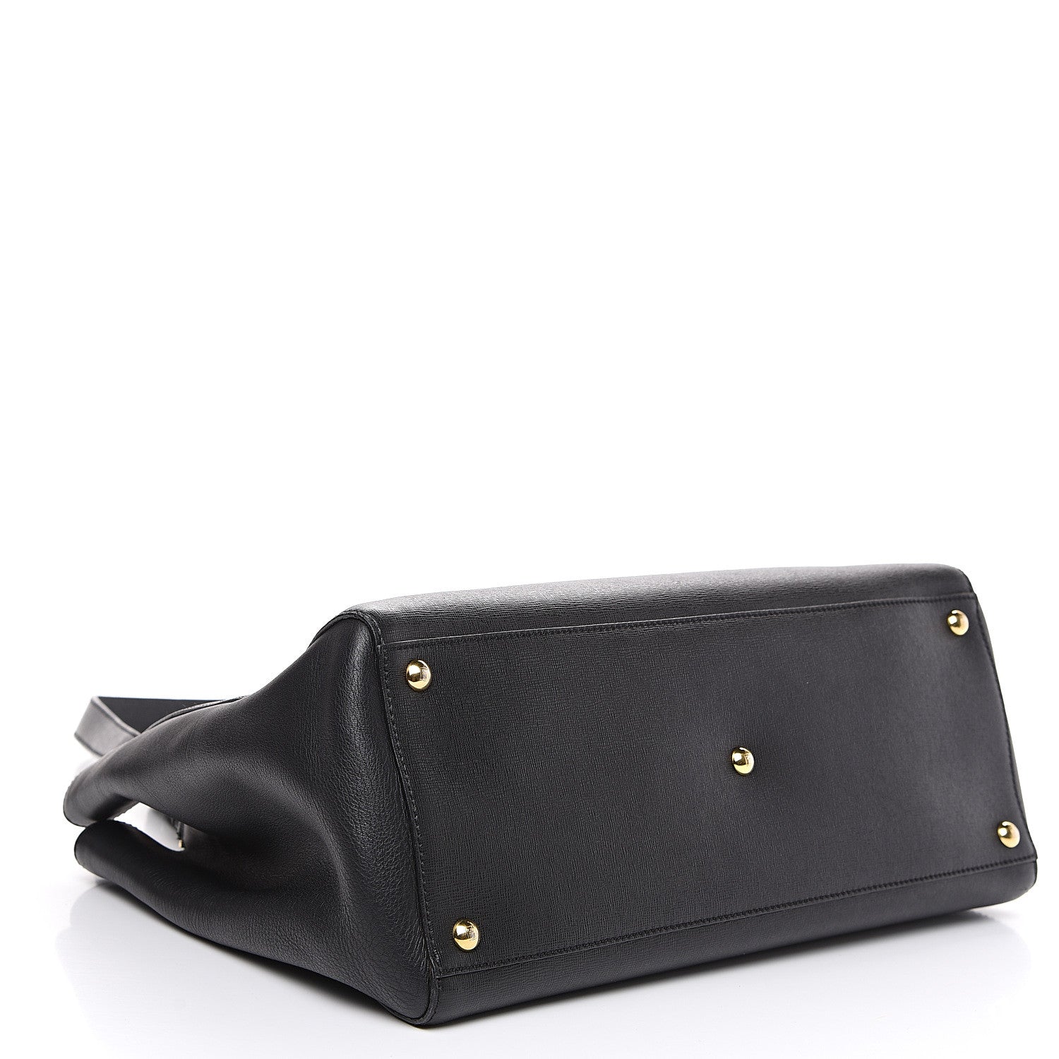 Fendi Vitello Elite Regular 2Jours Tote Black 3 of 12