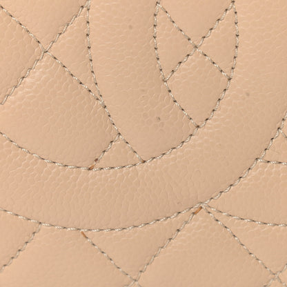 Chanel Caviar Quilted Grand Shopping Tote GST Beige 11 of 14
