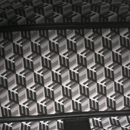 MCM Visetos Small Liz Reversible Shopper Tote Black 9 of 16