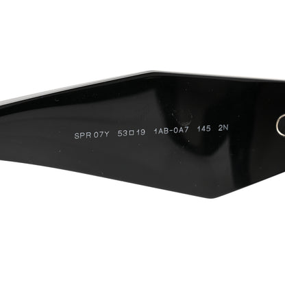 Prada Acetate Symbole Sunglasses SPR 07Y Black 6 of 8