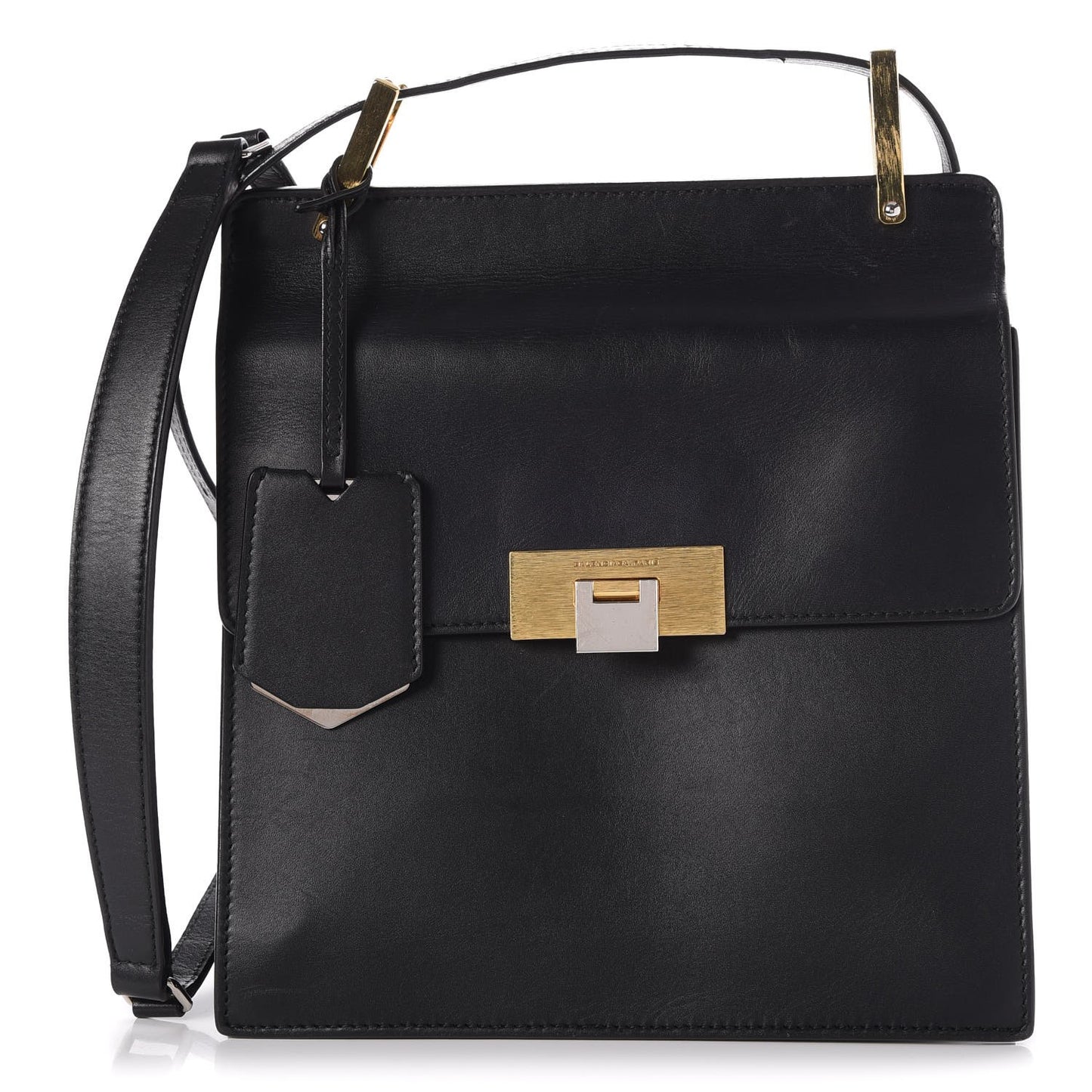 Calfskin Le Dix Besace Black